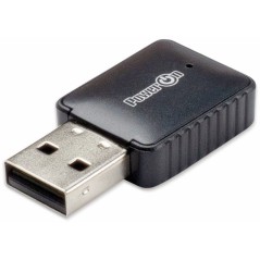 Inter-Tech Netværksadapter USB 2.0 650Mbps Trådløs